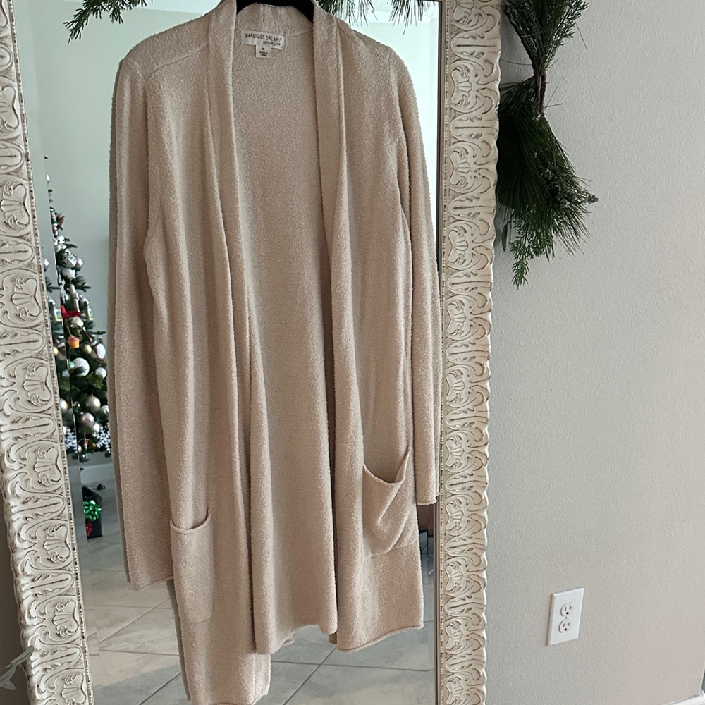 BAREFOOT DREAMS Cozychic Lite Cream Women's Cardigan